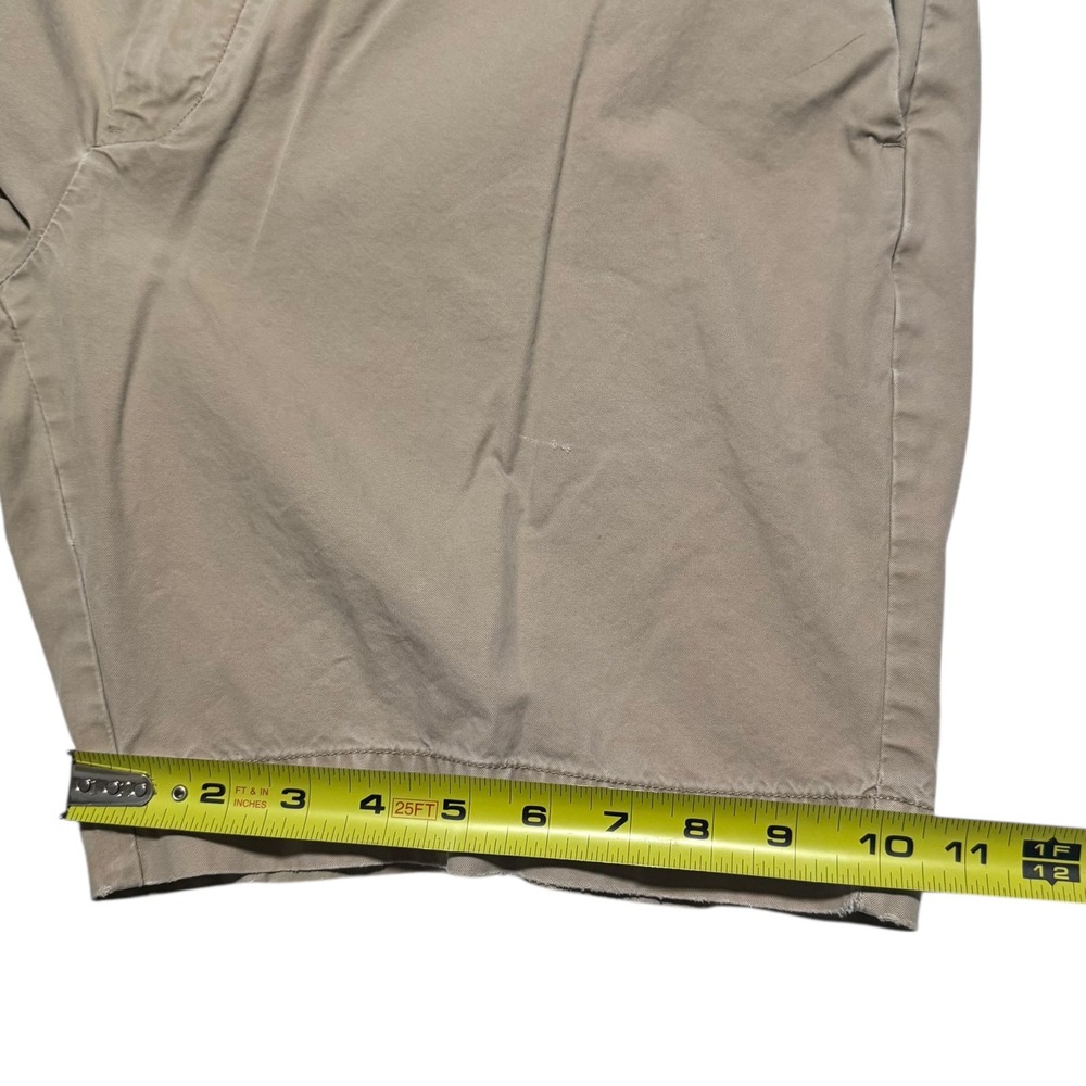 Polo Ralph Lauren Straight Fit 100% Pima Cotton Tan/Khaki Shorts Men's 40 FLAW - Picture 11 of 11